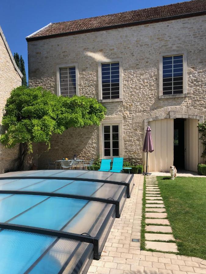 "Le Jardin" Chambre De Charme, Piscine A ムルソー エクステリア 写真