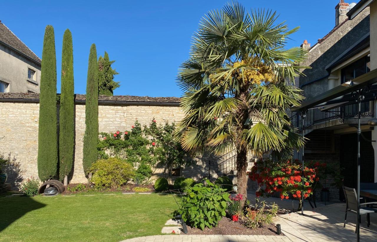 "Le Jardin" Chambre De Charme, Piscine A ムルソー エクステリア 写真