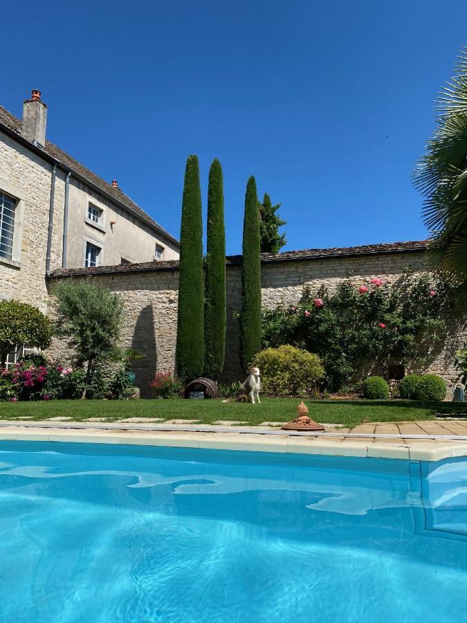 "Le Jardin" Chambre De Charme, Piscine A ムルソー エクステリア 写真
